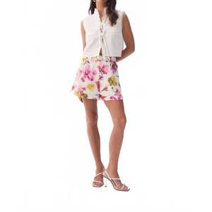 NEW AJE. fleur shorts in collage floral